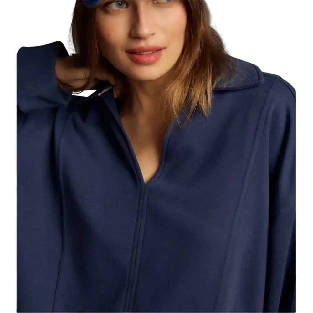 Anthropologie Pilcro Johnny Collar Sweatshirt